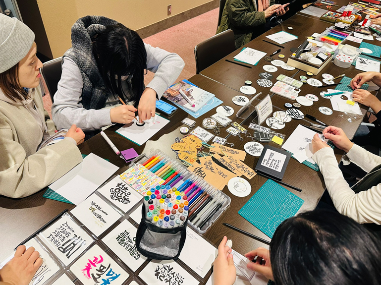 体験イベント（ハングルカリグラフィー・韓紙工芸）