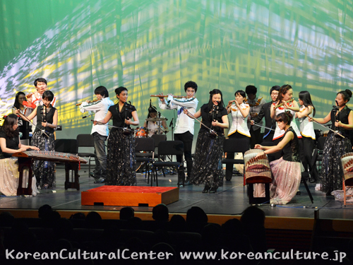 중앙국악관현악단 방일 공연 「춤추는 관현악」